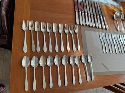 Faneuil by Tiffany & Co. Sterling Silver Flatware Set For 10 Service 67 Pieces  - Image 1 of 4
