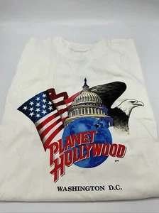 Planet Hollywood Washington D.C. T-shirt Size XL Single Stitch USA Vintage 90s - Picture 1 of 5