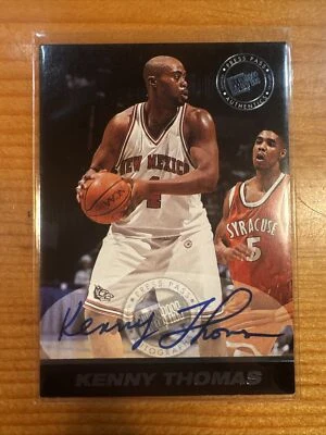 1999 Press Pass Kenny Thomas #NNO /500 autógrafo no cartão - Imagem 1 de 2