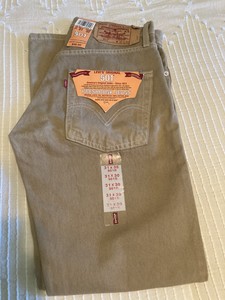 Levi's 501 Brown Jeans for Men for sale 