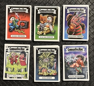 2024 GARBAGE PAIL KIDS OH THE HORROR-IBLE WAVE 1 -6 COMPLETE 60 CARD SET - Image 1 of 4