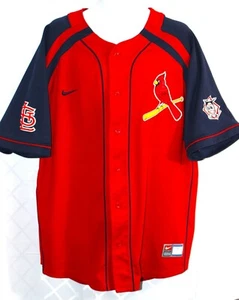 Men's St. Louis Cardinals Jersey XL 29 x 34 White (2XL very big XL) - Picture 1 of 3