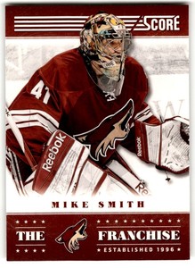 2013-14 Score The Franchise Mike Smith #TF-22 Phoenix Coyotes