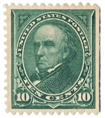 US Sc# 273 *MINT NO GUM H* { VF-XF 10c DANIEL WEBSTER } BEAUTY DL-WMRK FROM 1895 - Image 1 of 4
