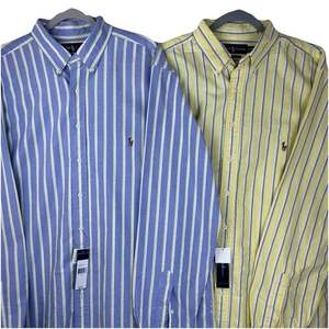 NWT: Ralph Lauren Shirt Mens XLT Classic Fit Button Down Striped LOT OF 2 - Bild 1 von 23