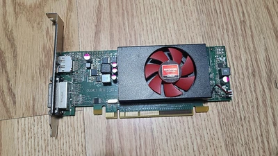 Dell AMD Radeon HD 8490 1GB DDR3 PCIe DVI DisplayPort Graphics Card Full Height - Image 1 of 3