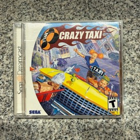 Crazy Taxi - Sega Dreamcast - CIB w/ Manual and Card - Excellent Condition!