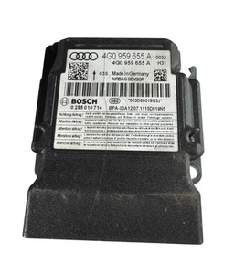 12-18 AUDI A7 RESTRAINT DIAGNOSTIC COMPUTER MODULE SRS UNIT 4G0959655 OEM - Picture 1 of 3