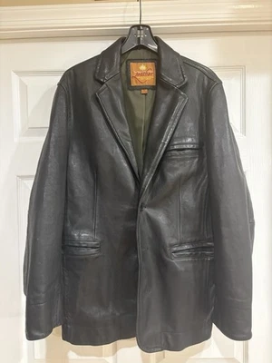 The Territory Ahead Men’s Genuine Leather Jacket~Black~ Size M - Image 1 of 3