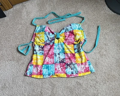 Camiseta tankini colorida Joe Boxer. Talla XL Foto 1 de 4