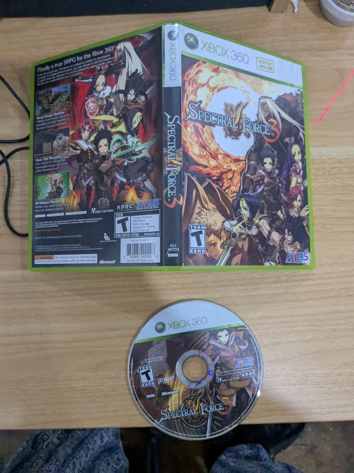 A1 Spectral Force 3 (Microsoft Xbox 360, 2008) - No Manual - Image 1 of 4