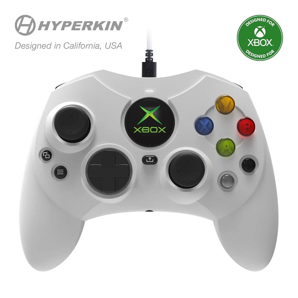 HYPERKIN M01618-WH WIRED CONTROLLER FOR XBOX (m01618wh) - Image 1 of 1
