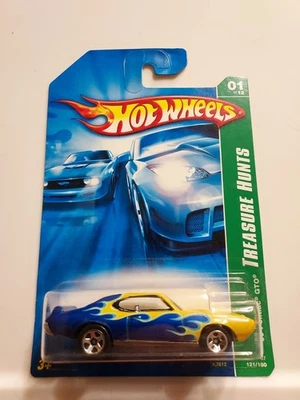 Pontiac GTO #1/12 E27 2007 Treasure Hunts '69 Hot Wheels Foto 1 de 4