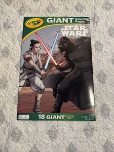 STAR WARS Crayola Giant Coloring Pages, 12.15" x 18.85 ", 18 SHEETS - Picture 1 of 20