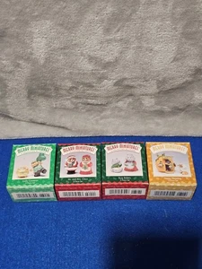 1996 Hallmark Merry Miniatur Figuren 4er Set - Bild 1 von 10