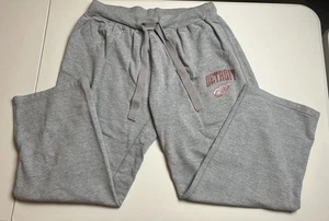 Detroit Red Wings Sweat Pants Mens Lounge Pants Large Grey NHL Sports Gear - Picture 1 of 8