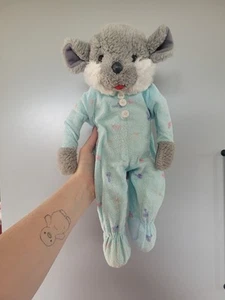 Little Snoozems Maus 1996 Nancy Cordaro Vintage 15 Zoll Stofftier Plüschtier - Bild 1 von 12