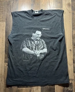 VINTAGE Seinfeld T-Shirt Black XXL 90s 1997 Promo Cutoff Hello Newman - Picture 1 of 7