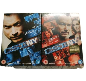 CSI NY: Complete Season 4 Episodes 4.1-4.21 - DVD Bundle New SEALED - Picture 1 of 7
