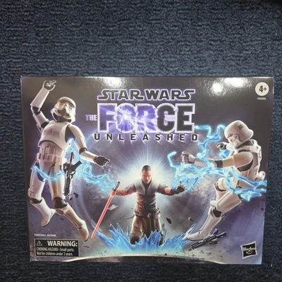 Star Wars The Force Unleashed Black Series STARKILLER & 2 Stormtroopers *3 Pack* - Image 1 of 4