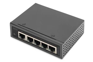 DIGITUS EXTENDER INDUSTRIALE 5 PORTE GIGABIT POE - Foto 1 di 5