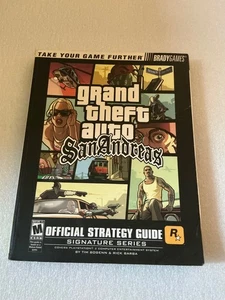 Grand Theft Auto San Andreas Official Strategy Guide Book Signature Series 2004 - Picture 1 of 24