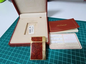 S.T.Dupont Gatsby Marrón x Marrón Dorado. - Imagen 1 de 9