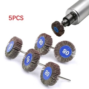 Sandpaper For Angle Grinder Polishing Flap Wheels For Rotary Tool 32mm 5pcs Rust - Picture 1 of 12
