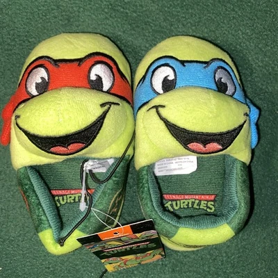 Teenage Mutant Ninja Turtles Toddler Boys Slip-on Slippers 5/6 - Image 1 of 4