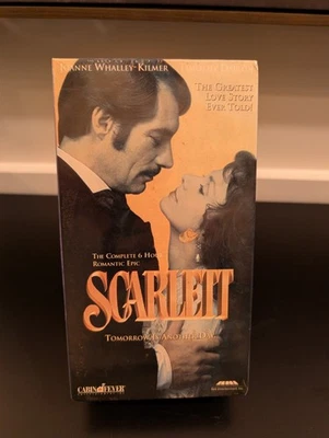 Scarlett VHS Sealed 1994 Joanne Whalley Timothy Dalton Gone With The Wind Sequel - Image 1 of 4
