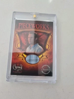 CHARMED : BRIAN KRAUSE as LEO COSTUME CARD INKWORKS 2004 MY THREE WITCHES PWC4 - Image 1 of 2