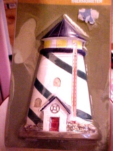 PFALTZGRAFF OCEAN BREEZE LIGHTHOUSE THERMOMETER - Picture 1 of 2