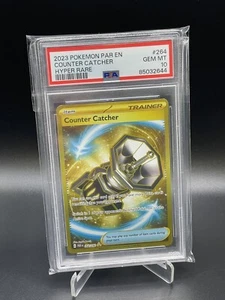 2023 Pokémon Paradox Rift PART EN - Hyper Rare Counter Catcher 264/172 PSA 10 - Picture 1 of 2