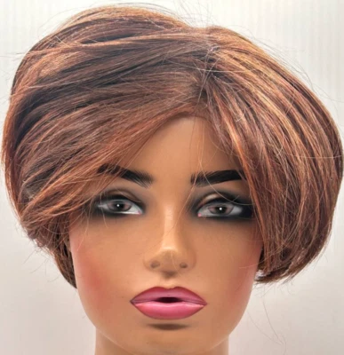 Gorra Raquel Welch Monologue 6IN Clásica Cinabrio Pixie Pequeña Promedio  Foto 1 de 4