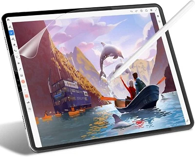 Paper Feel Screen Protector for iPad 10th Gen 10.9" (2022) 9/8/7 Air4/5 Pro 11 - Image 1 of 4