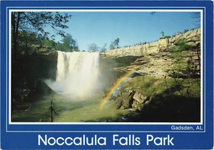 Postcard: Noccalula Falls Park --- Gadsden -- Alabama, USA - Picture 1 of 2
