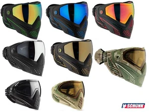 Dye i5 Paintball Masken Airsoft und Dye i4 in verschieden Farben schwarz camo - Bild 1 von 11