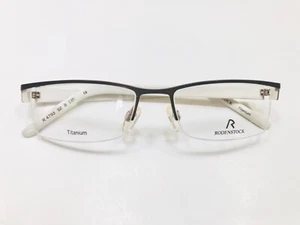 Rodenstock Titanium Eyeglasses Frame R4798 Brown and White Nylor 51-17-135 - Bild 1 von 7