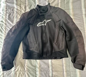 Alpinestars Men’s T-GP R AIR Mesh Motorcycle Jacket Size Large/Black - Bild 1 von 9