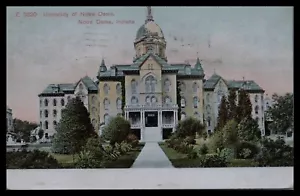 Clásico NOTRE DAME UNIVERSIDAD ""CÚPULA DORADA"" Publicidad DULCES DE WEBER pm 1907 - Imagen 1 de 2