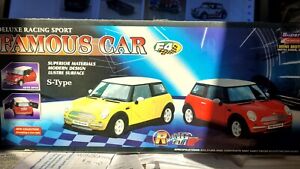 Mini Cooper plastic toy, by Sport Game, 12 inch,  BUMP AND GO WHEELS, USE 6 BAT