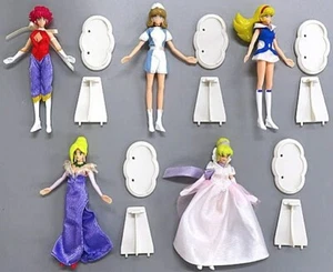 Bandai, Cutie Honey Cutie Dress Up Figura, Juego Completo de 5 Figuras - Imagen 1 de 7