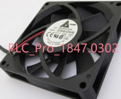 1PCS NEW Delta EFB0812HHB 80x80x15mm 8015 12V 0.4A DC CPU Cooling Fan 2pin  - Image 1 of 4