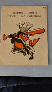 Baltimore Orioles 1967 Official Scorebook - Picture 1 of 5