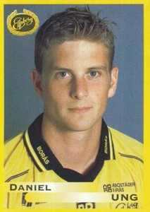 038 DANIEL UNG # ROOKIE SWEDEN IF.ELFSBORG STICKER FOTBOLL ALLSVENSKAN 1999 - Imagen 1 de 2