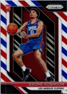 2018 Panini Prizm #194 Jerome Robinson Prizms Red White and Blue - Picture 1 of 2