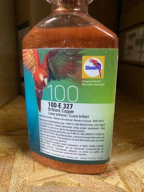 Glasurit 100-E-327, cobre brillante, 0,5 L / 16,9 oz, CAD 07/2025 Foto 1 de 1