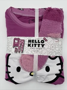 Hello Kitty Women’s Pajama Sleepwear 3 Piece Set Size Medium (8-10) - Picture 1 of 3