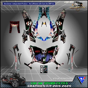 Can Am SPYDER F3 F3-S Graphics kit 2015 2019 2020 2025 stickers decals ATV UTV - Picture 1 of 1