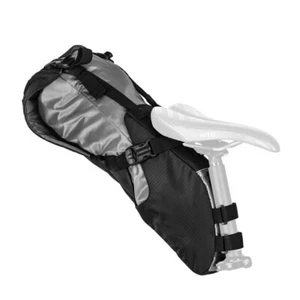 Blackburn Grey Outpost With Dry Road Bike Saddle Bag - Picture 1 of 4